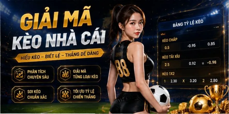   Giải mã kèo nhà cái bằng phương pháp phân tích Odds 
