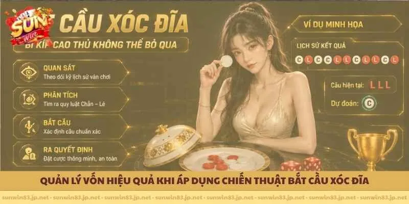 Quản lý vốn hiệu quả khi áp dụng chiến thuật bắt cầu xóc đĩa